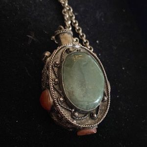 Nepal bottle necklace native